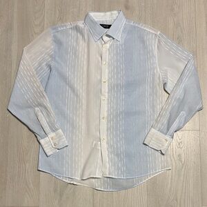 🔥BUNDLESALE Men’s XL BC Collection Elegant Two-Tone Button-Down Shirt NWOT